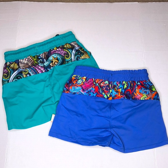 (2) Size 6/7 Eco Conscious Swim Shorts - Picture 2 of 8